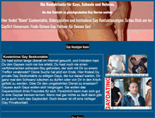 Tablet Screenshot of kontakt-gay.com